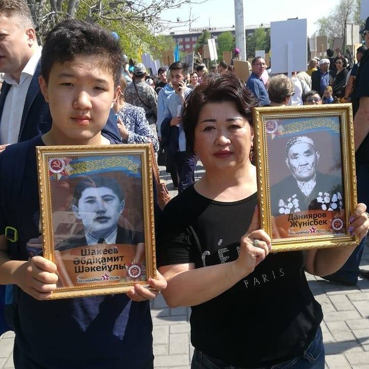 "Бессмертный полк" Семея