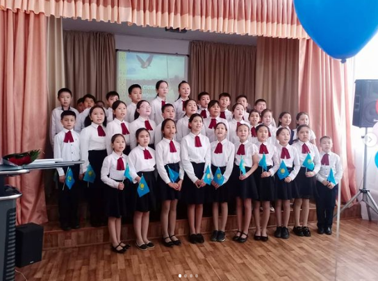 "Тәуелсіздікке тағзым" мектепішілік мерекелік концерт.