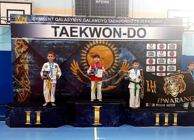 Чемпионат РК по таэквондо - 1 место!