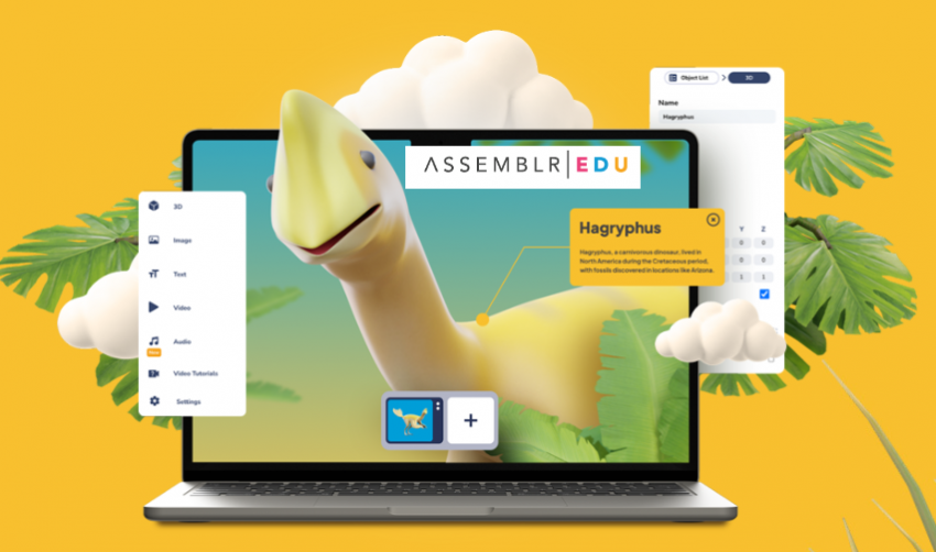 Assemblr EDU - с легкостью создает интерактивные обучающие программы 3D/AR.