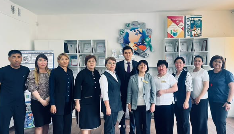 Аттестация комиссиясының мүшелерінің қатысуымен отырыс өткізілді.