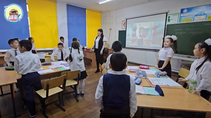 📘 Қазақ тілі пәнінен ашық сабақ