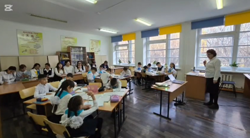 3 “А” сыныбында математика пәнінен мазмұнды да қызықты ашық сабақ ұйымдастырылды.