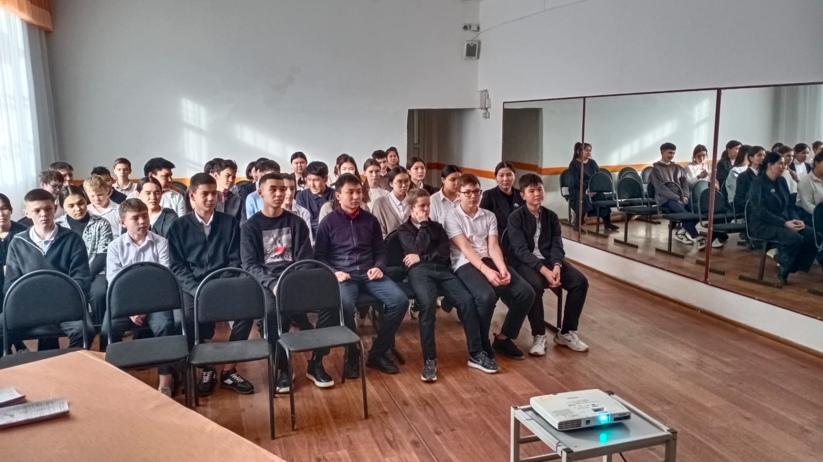 8-9 сыныптар арасында  нашақорлықтын алдын алу мақсатында кездесу өтті